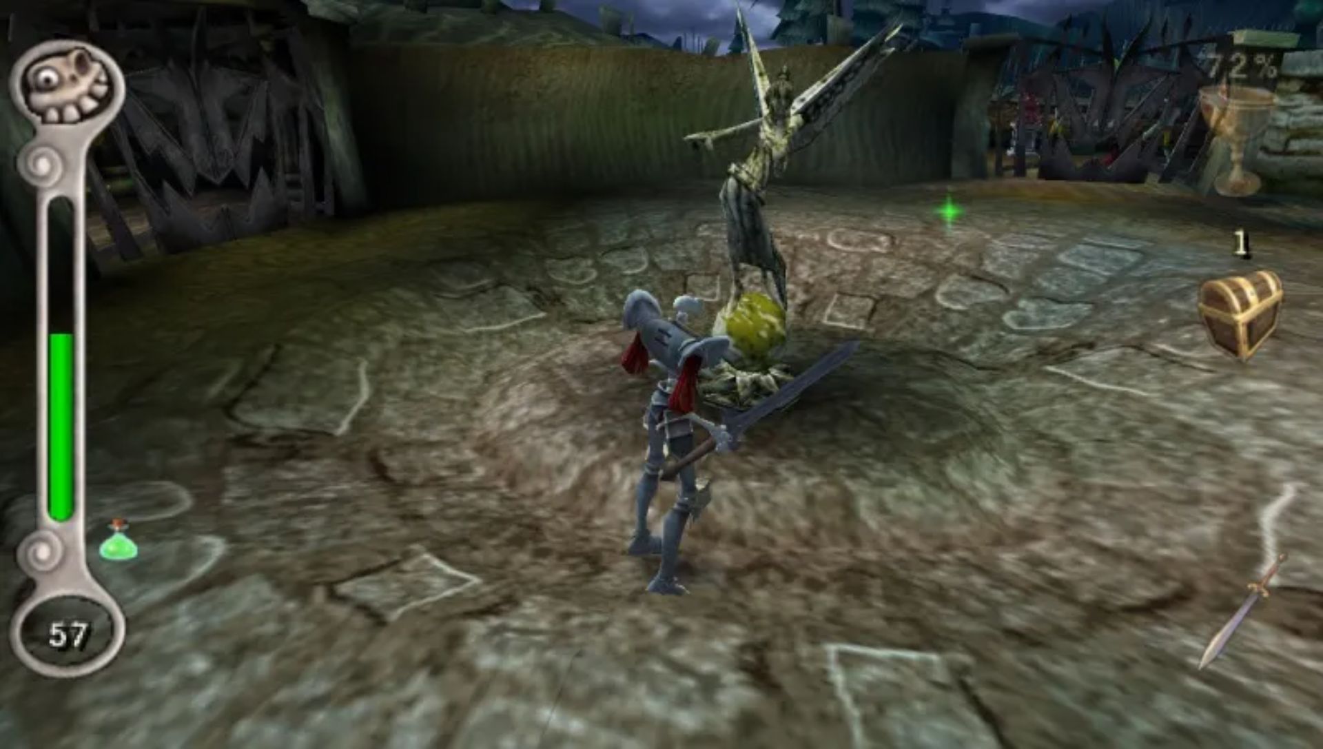 骷髅骑士：复苏PSP游戏截图第12张