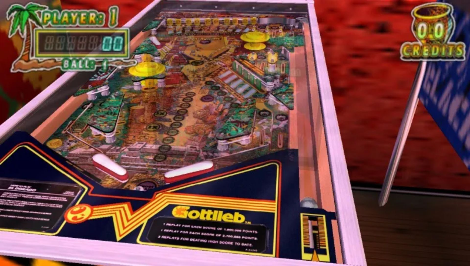 弹珠台名人堂：戈特利布合集PSP游戏截图第4张