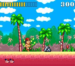 高桥名人之大冒险岛1SFC游戏截图第8张