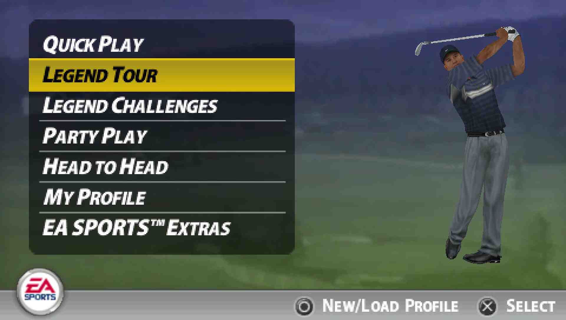 泰格伍兹高尔夫球巡回赛PSP游戏截图第2张