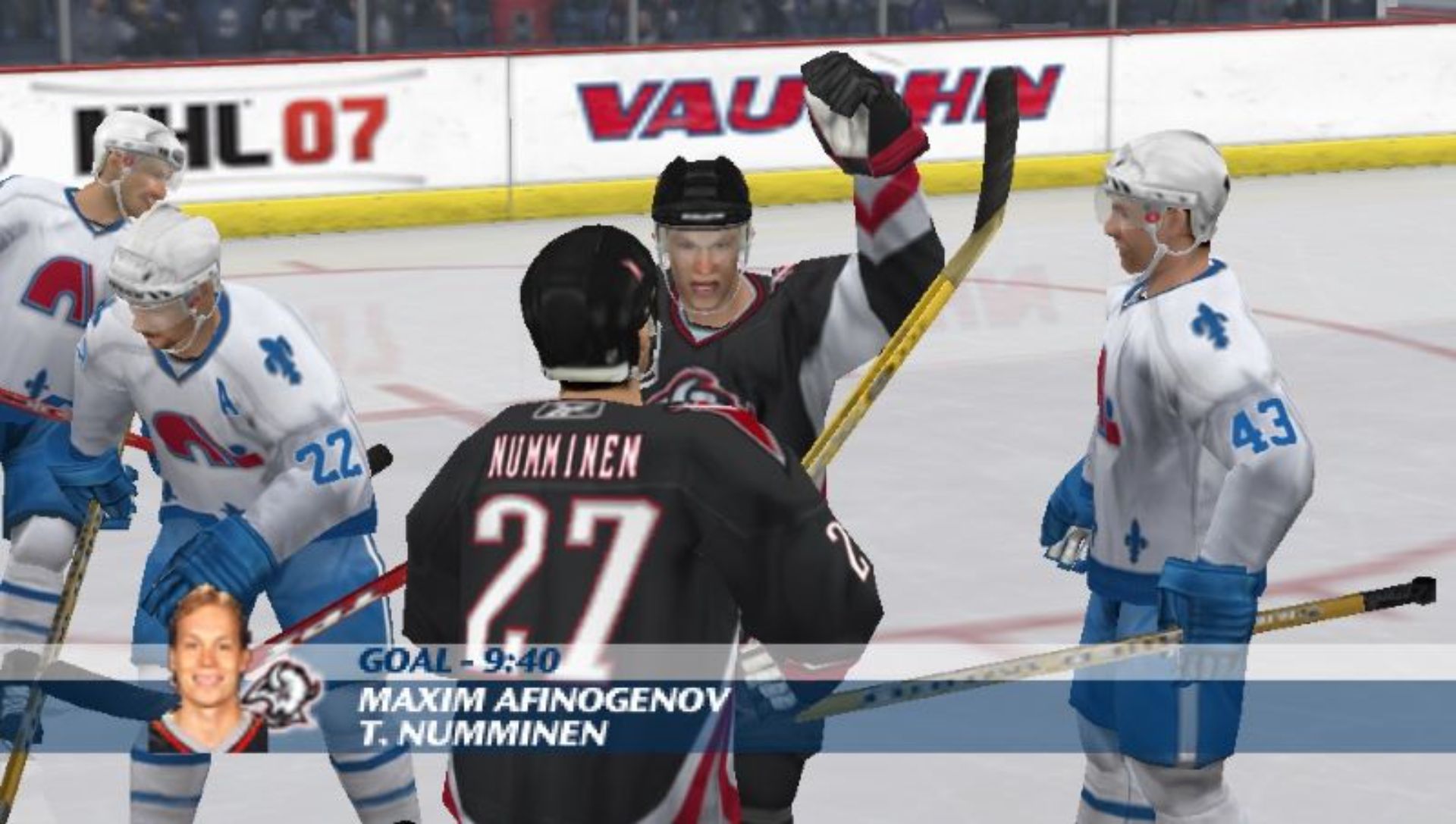 NHL冰球07PSP游戏截图第17张