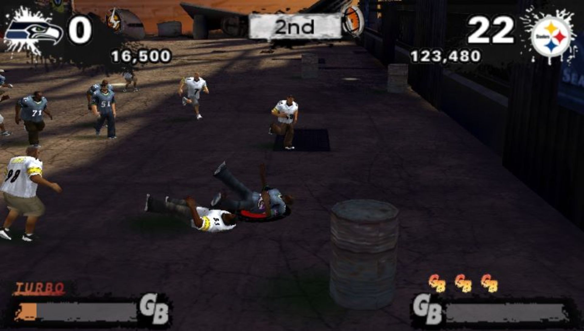 NFL街头橄榄球3PSP游戏截图第11张