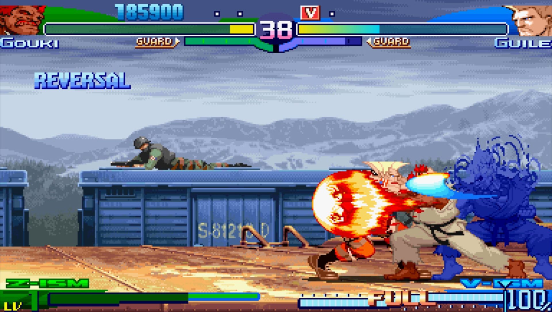 街头霸王Zero3／街头霸王Alpha3PSP游戏截图第9张