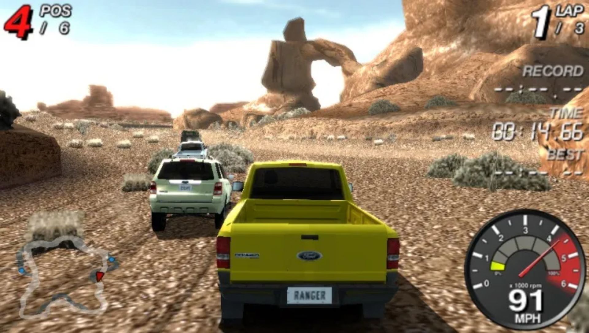 福特越野赛车PSP游戏截图第5张