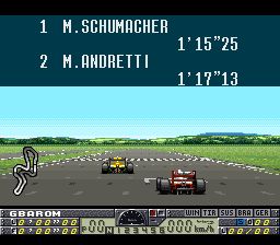 休曼F1大奖赛2SFC游戏截图第10张