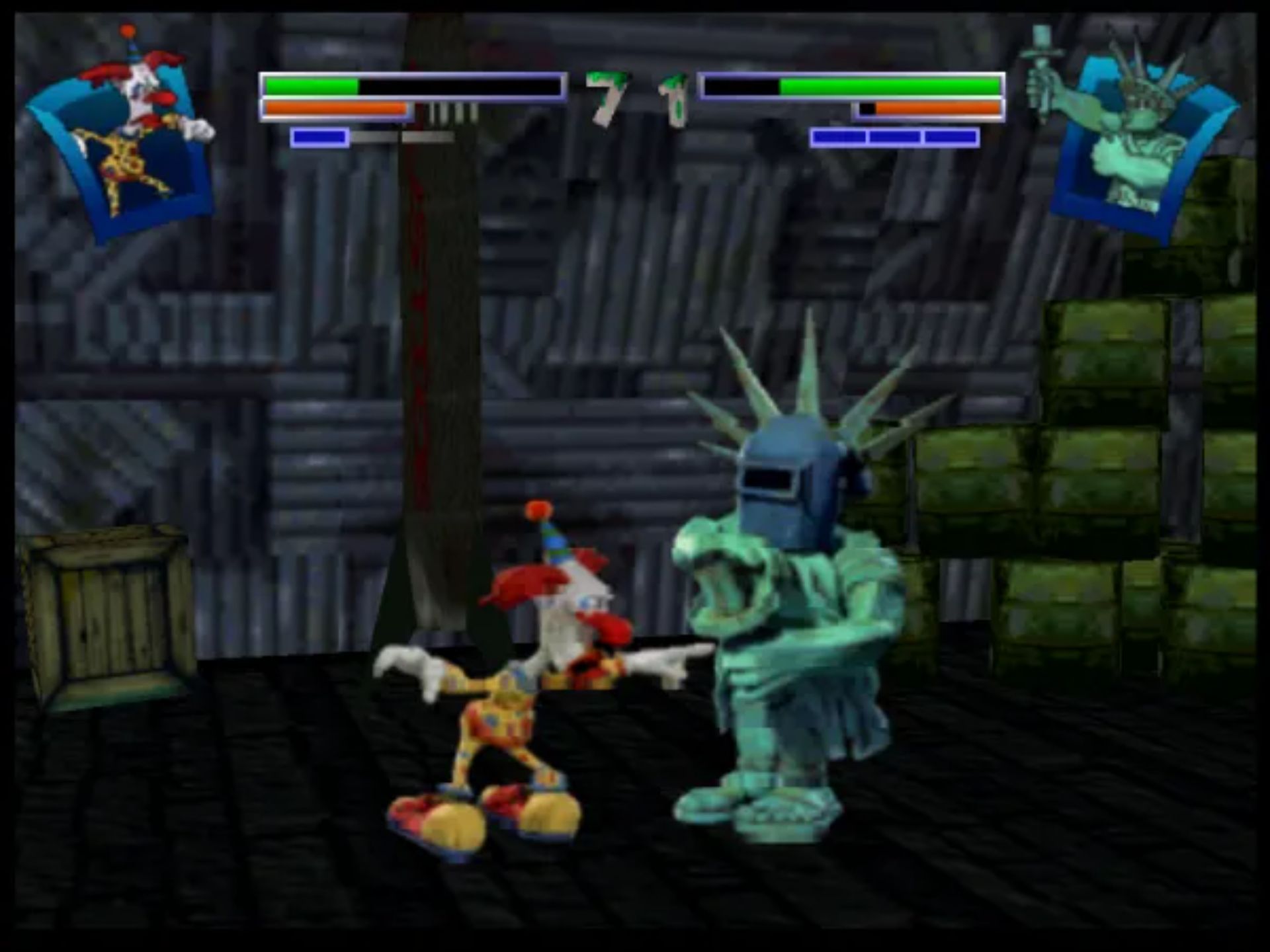 黏土战士：雕刻家之作N64游戏截图第8张