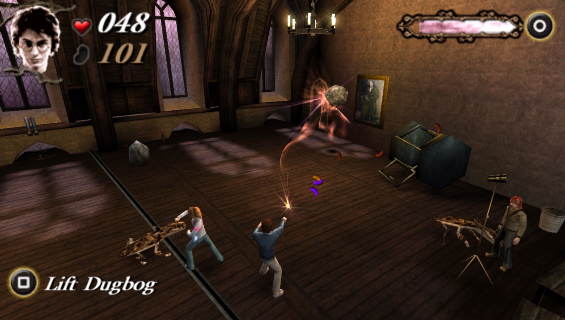 哈利波特与火焰杯PSP游戏截图第12张