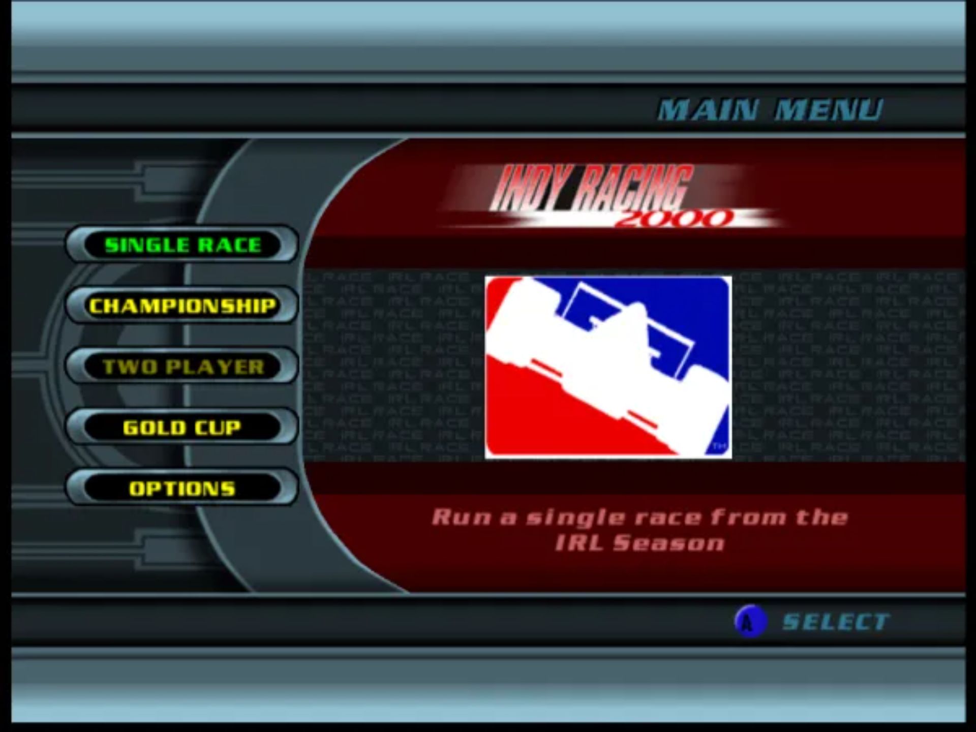印地赛车2000(Indy Racing 2000)N64游戏截图第6张