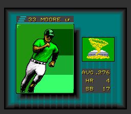 美国职棒大联盟之替补阵容SFC游戏截图第14张