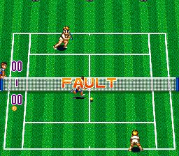 超级回合网球SFC游戏截图第9张