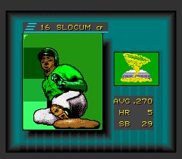 美国职棒大联盟之替补阵容SFC游戏截图第16张