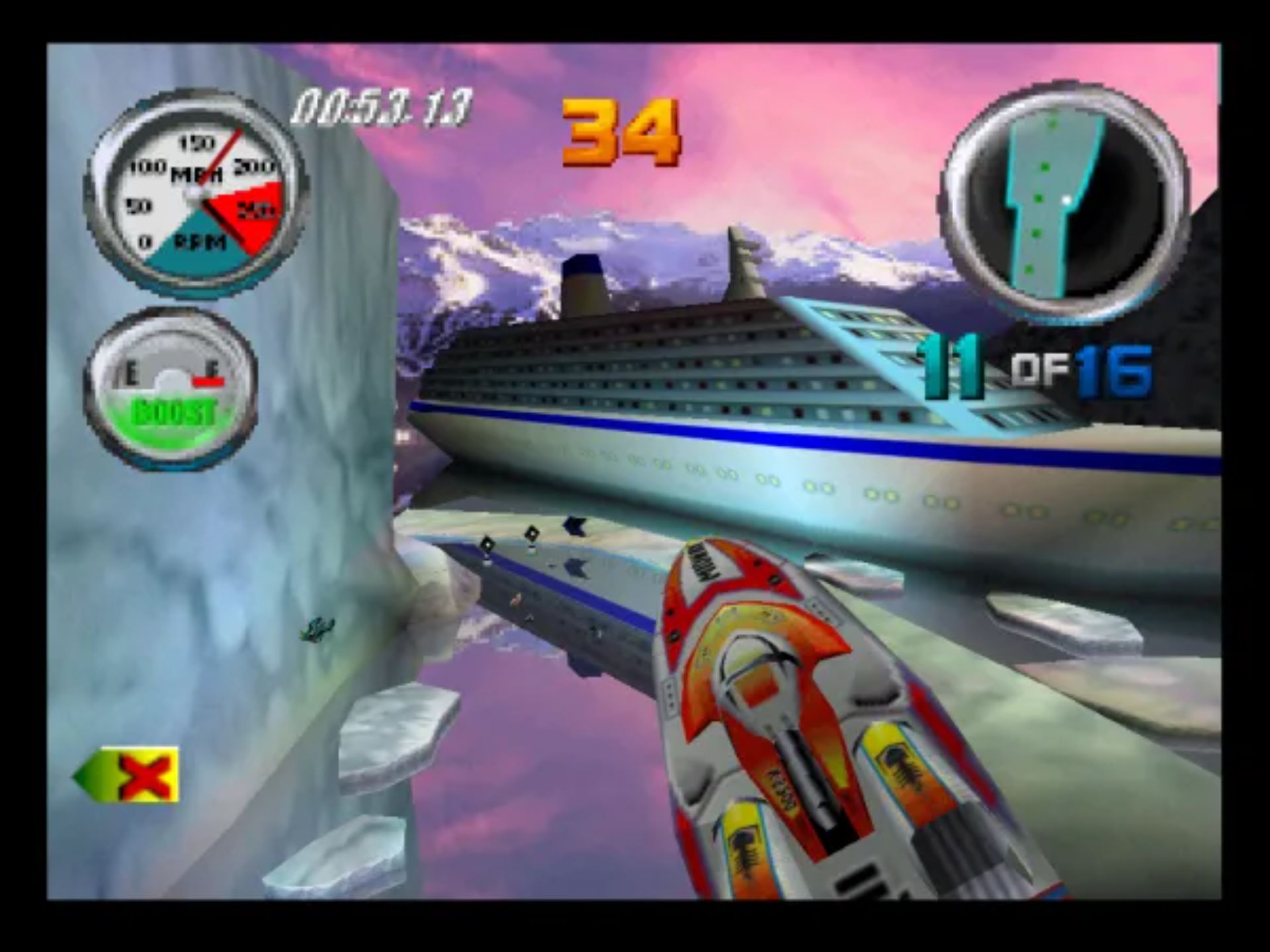 雷霆快艇 (Hydro Thunder)N64游戏截图第13张