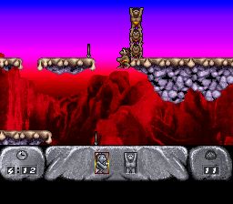 人类总动员／进化原始人SFC游戏截图第9张