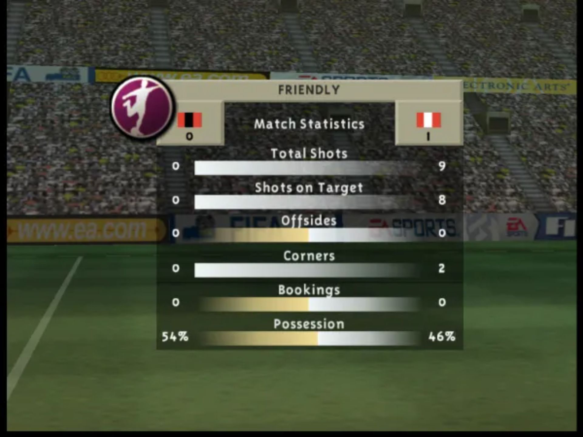 FIFA足球99N64游戏截图第21张