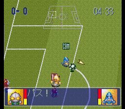 奥特联盟：燃烧！足球大决战！SFC游戏截图第12张