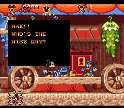 米奇与米妮的魔法冒险2／米老鼠：不可思议大马戏团SFC游戏截图第17张