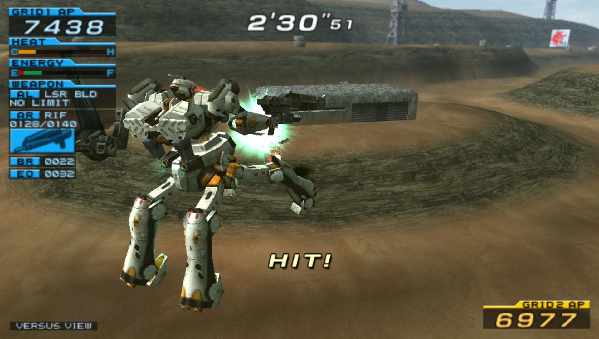 装甲核心：方程式前线PSP游戏截图第7张