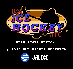 FC《冰上曲棍球》(USA Ice Hockey)选关密码及隐藏音乐测试秘籍