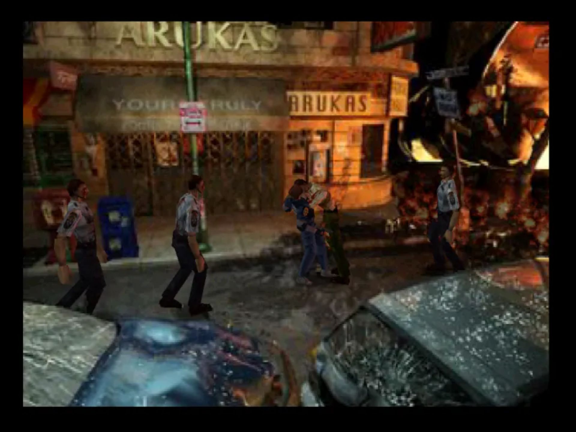 生化危机2N64游戏截图第9张