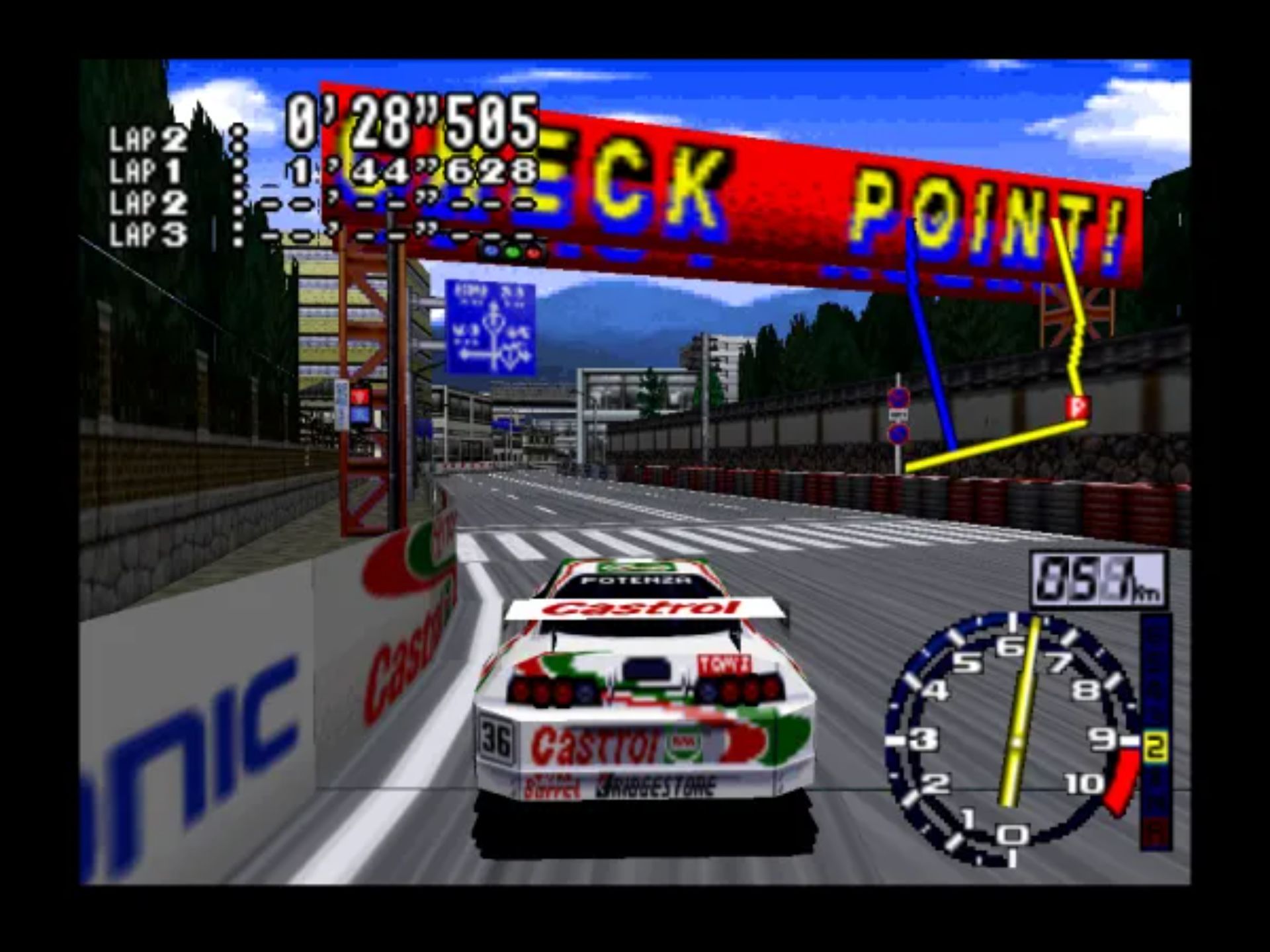 GT64锦标赛版N64游戏截图第10张