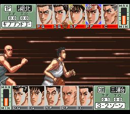 灌篮高手2：全国大赛预赛完全版SFC游戏截图第23张