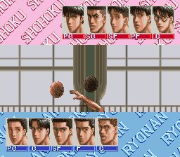 灌篮高手：四强激突SFC游戏截图第22张