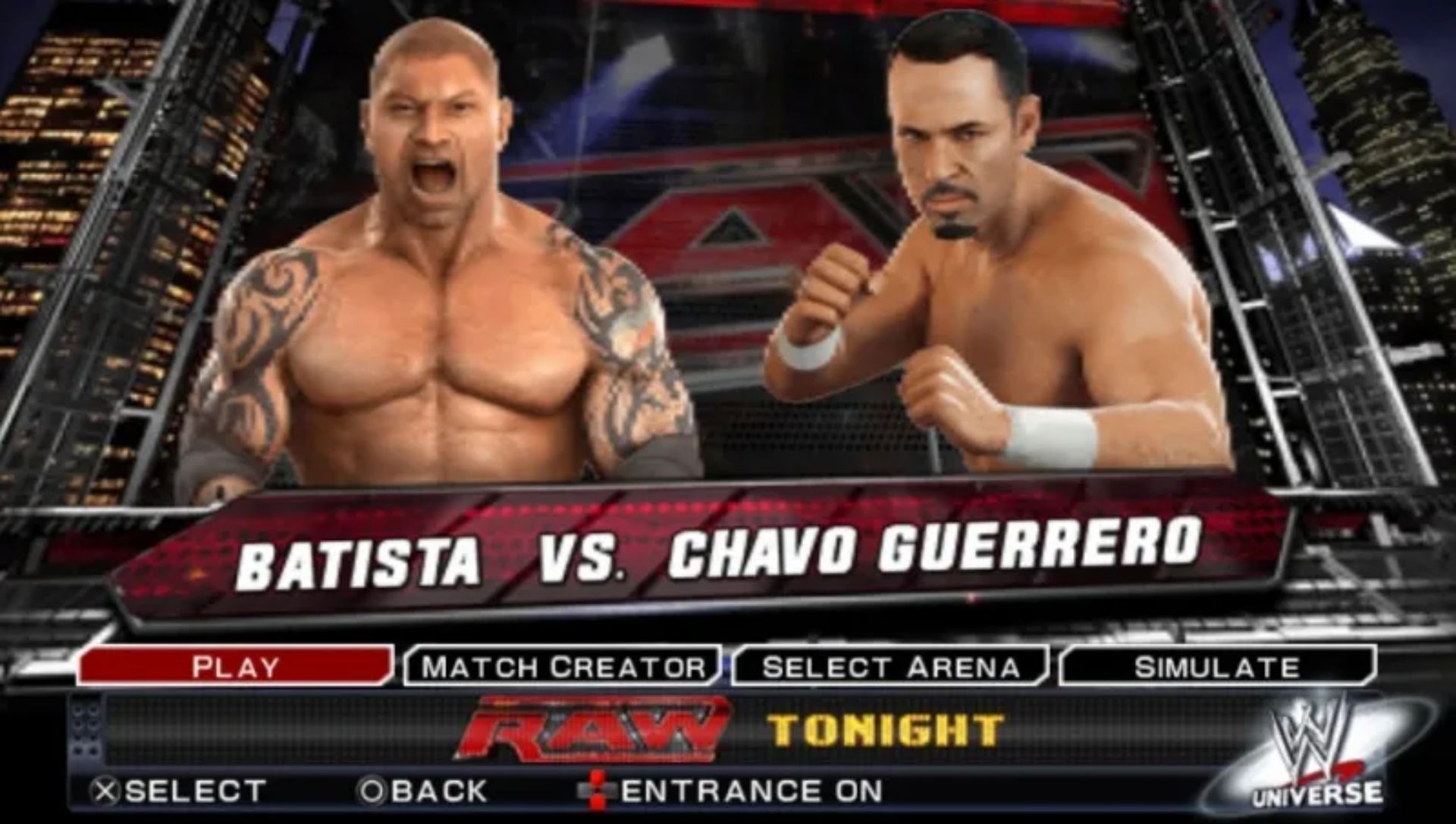 世界摔跤联盟2011PSP游戏截图第4张