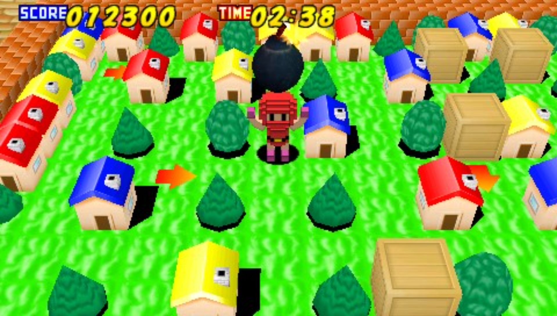 炸弹人：爆风战队PSP游戏截图第16张