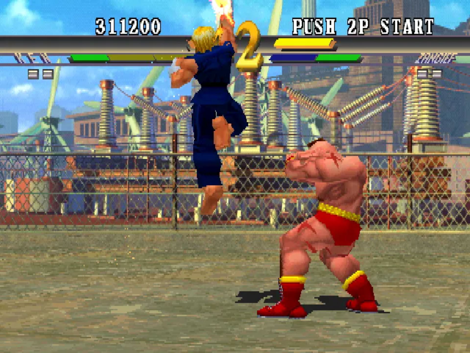 街头霸王EX2街机游戏截图第14张