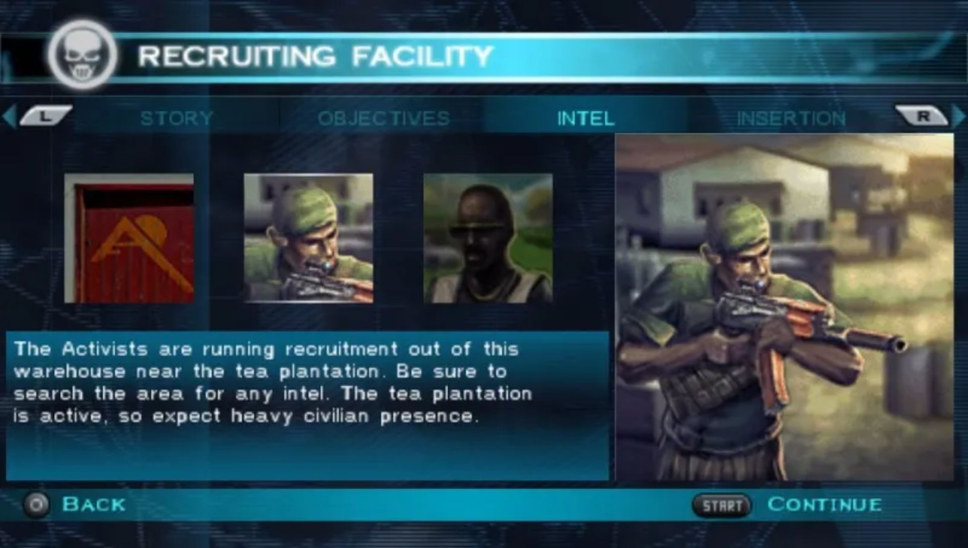 幽灵行动：猎食者PSP游戏截图第4张