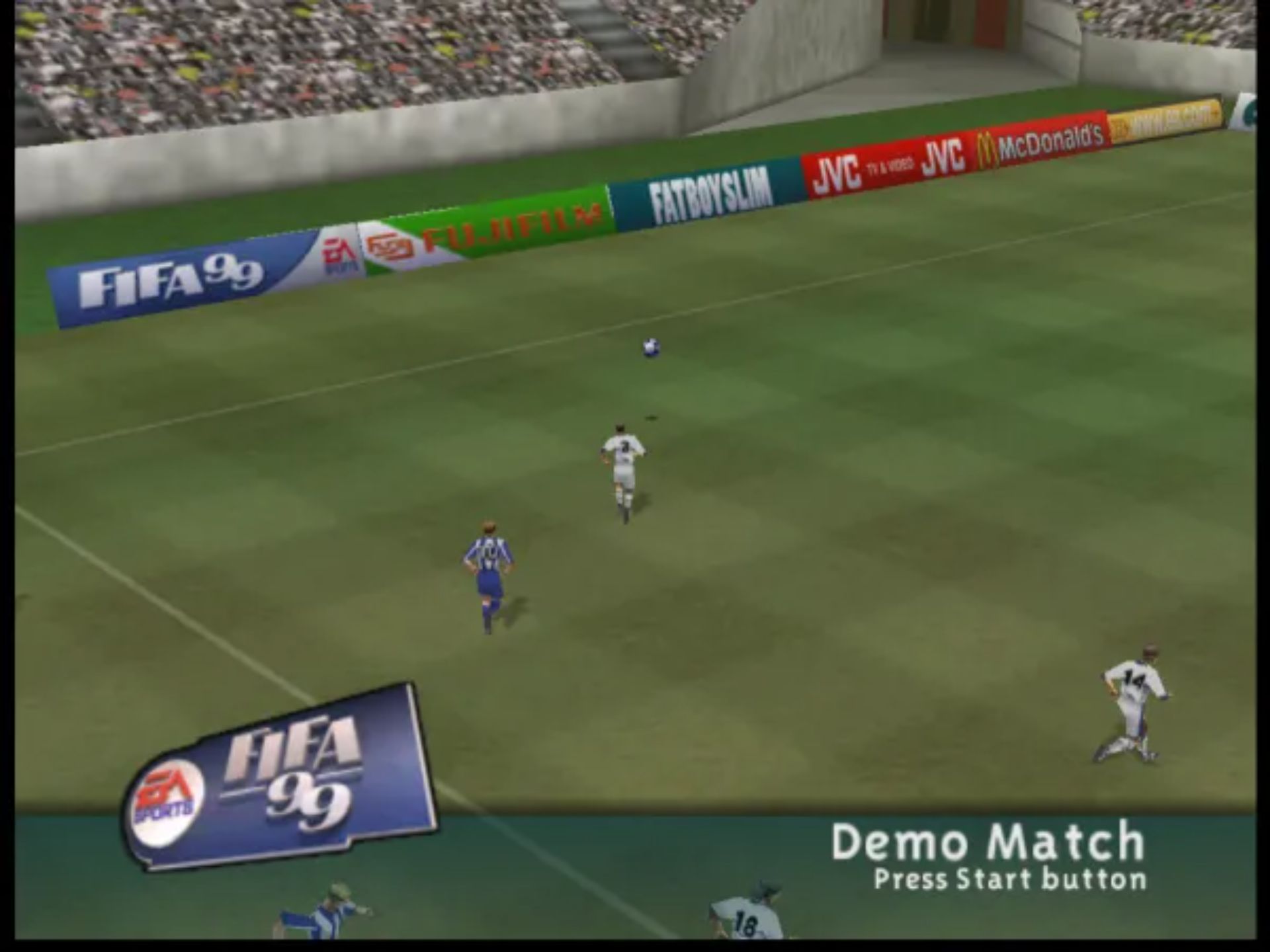 FIFA足球99N64游戏截图第13张