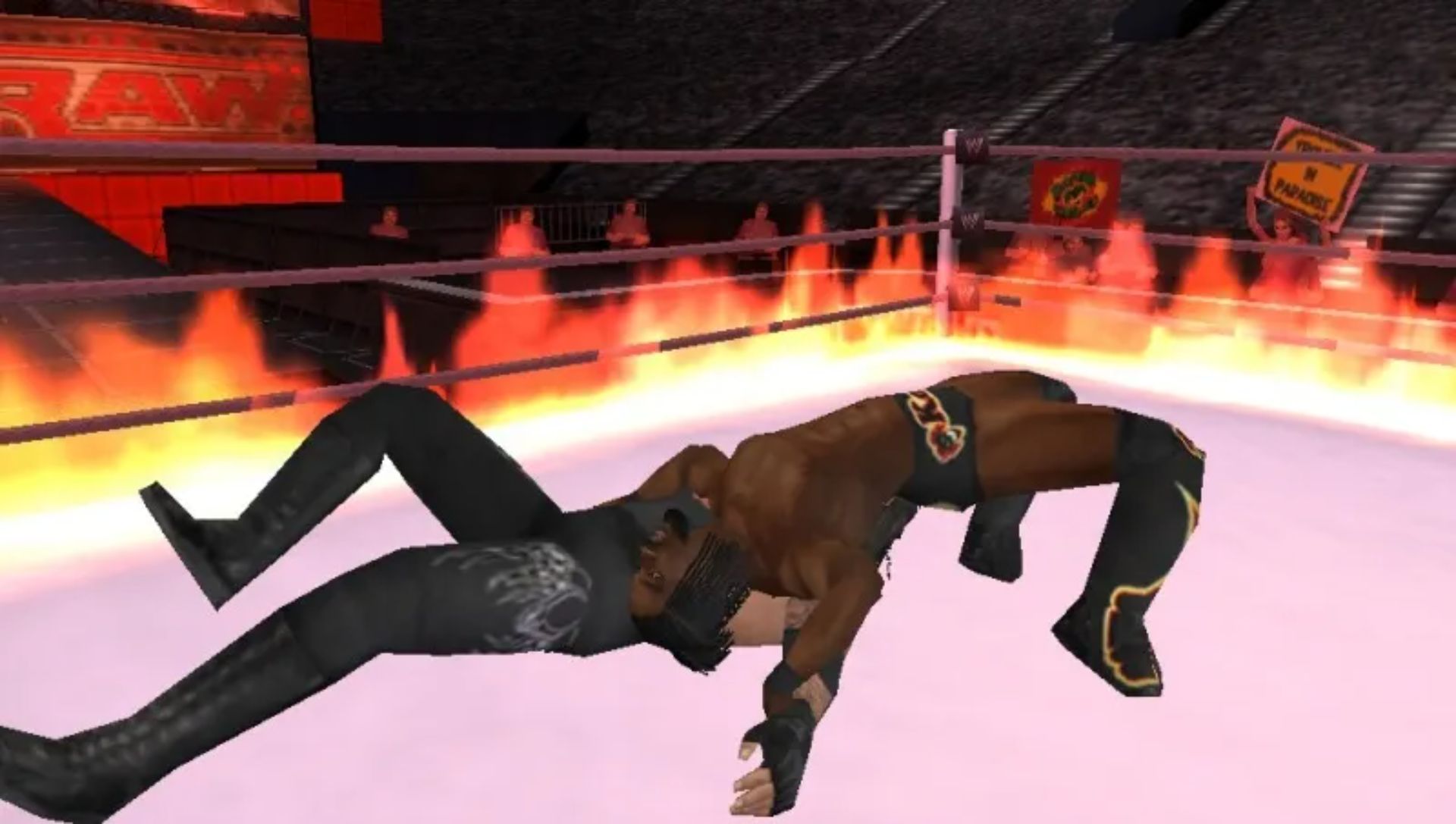 世界摔跤联盟2011PSP游戏截图第13张