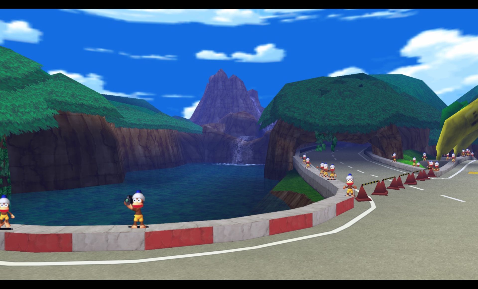 捉猴啦：比波猴赛车PSP游戏截图第6张