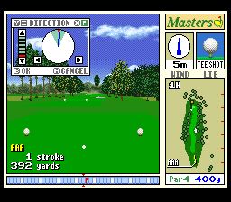 奥古斯塔高尔夫SFC游戏截图第6张