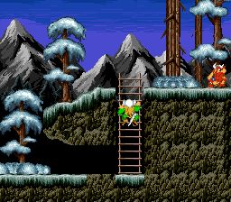 失落的维京人：维京人大冒险SFC游戏截图第5张