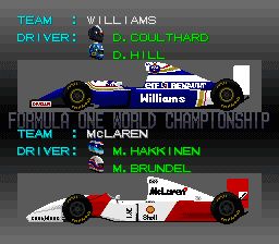 超级F1竞技场3SFC游戏截图第2张