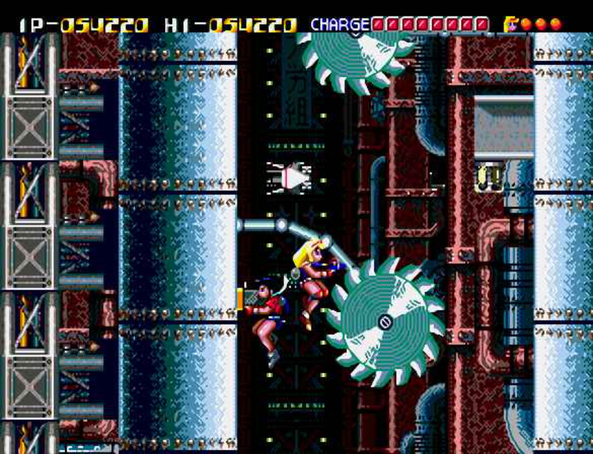 战斗玛利亚1／战斗狂热1MD游戏截图第13张