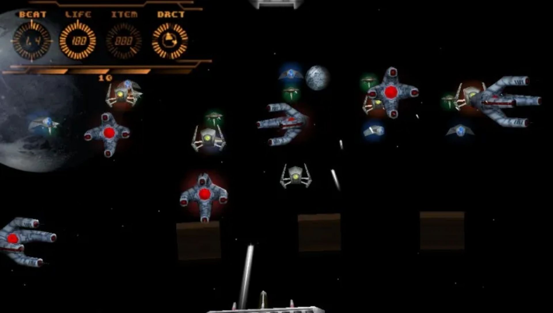 太空侵略者：银河节拍PSP游戏截图第9张