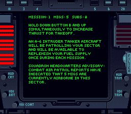 爆燃战机SFC游戏截图第5张