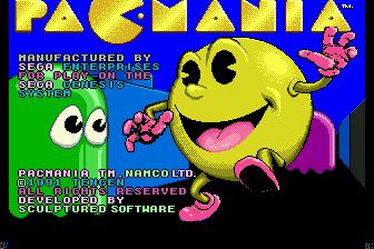 吃豆人：狂热MD游戏截图第2张