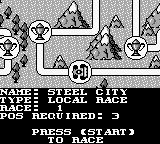 泥地赛车／泥道赛车GB游戏截图第4张