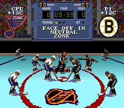 NHL史丹利杯冰球赛SFC游戏截图第8张