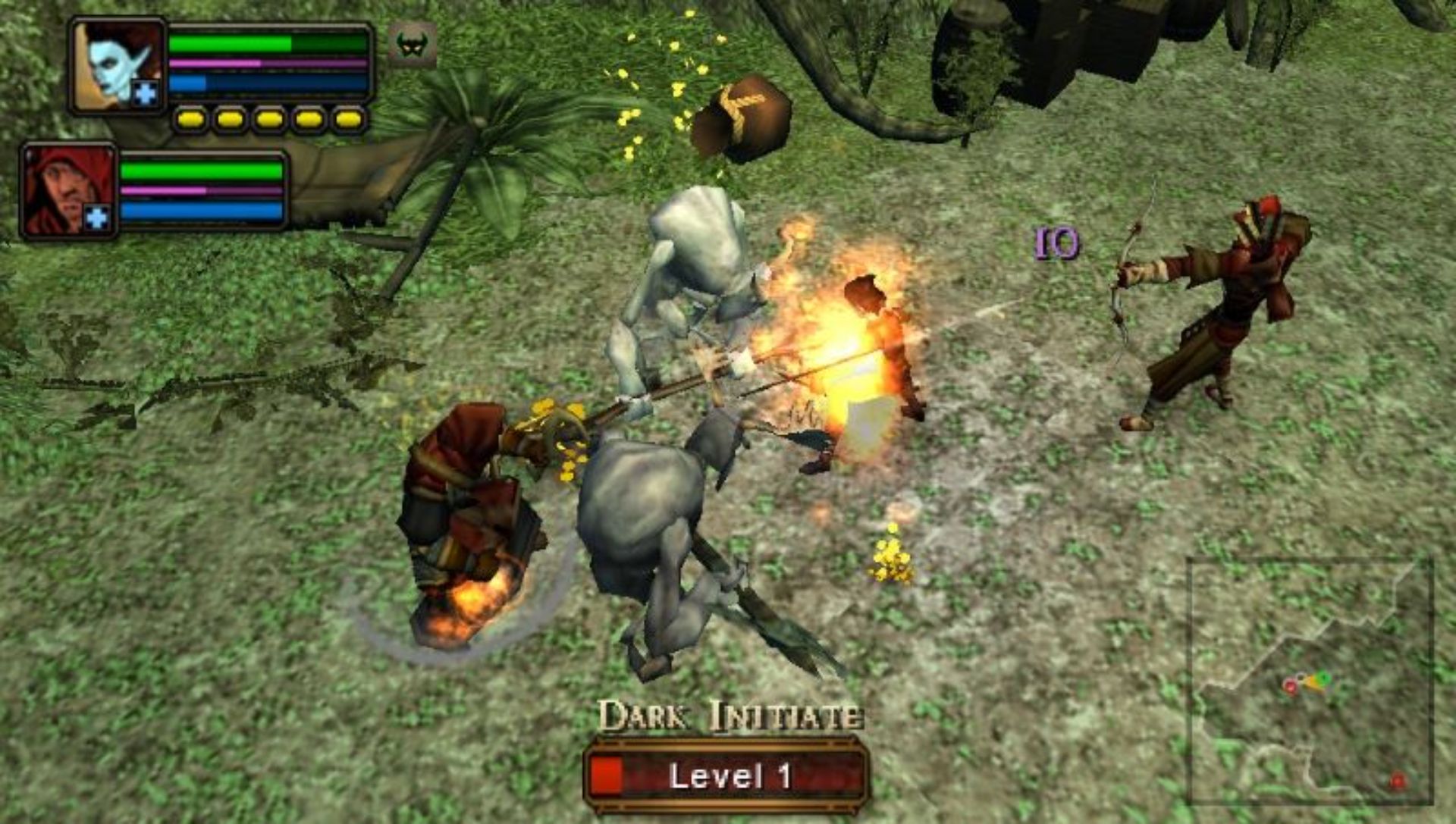 地牢围攻：痛苦的王座PSP游戏截图第7张