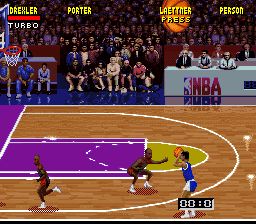 劲爆NBA嘉年华SFC游戏截图第17张