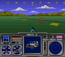 钢爪直升机SFC游戏截图第8张