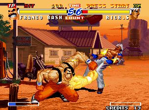 RB饿狼传说2：新来者街机游戏截图第9张