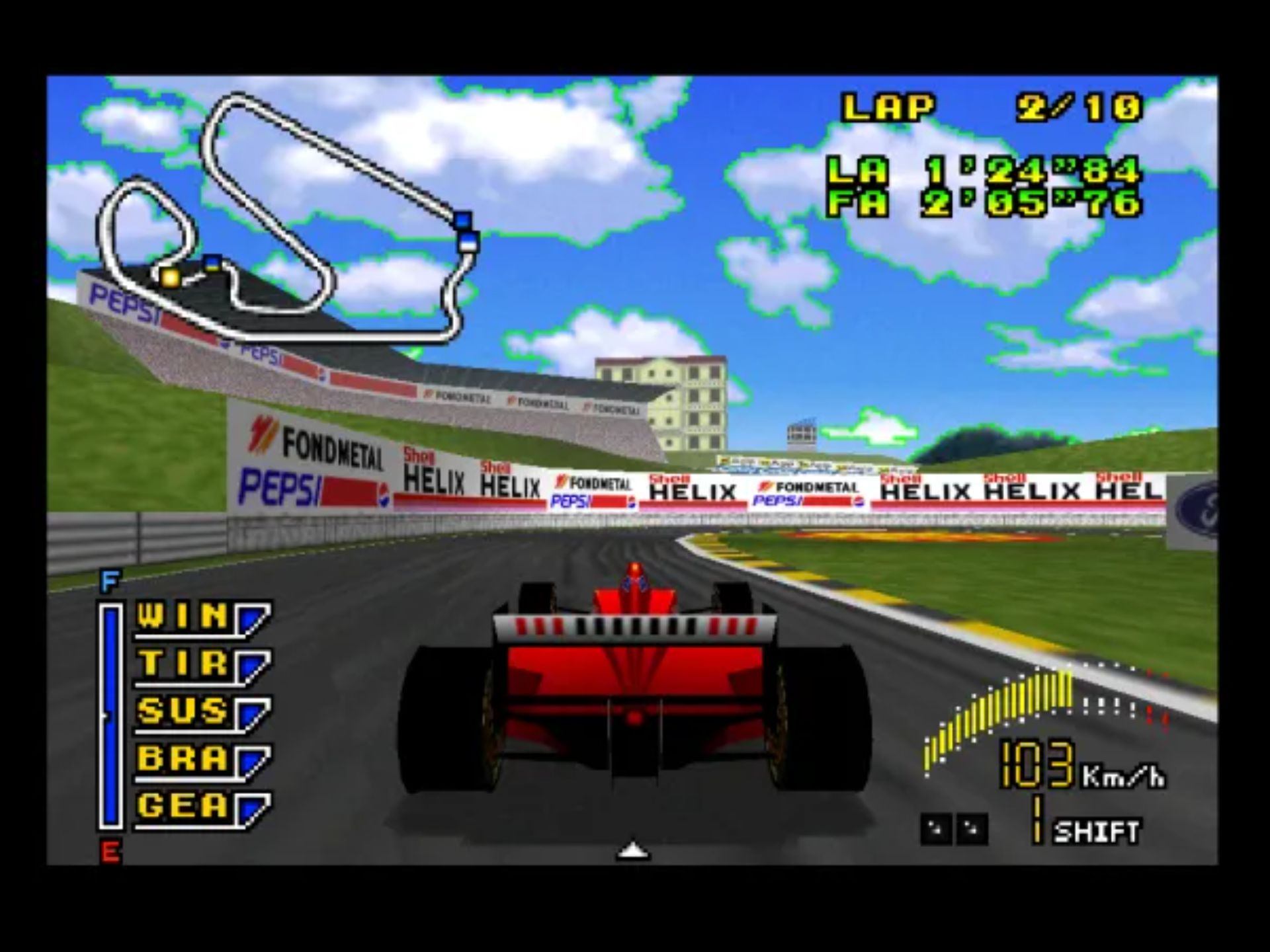 休曼GP赛车N64游戏截图第16张