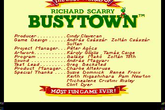 理查德斯卡里的繁忙小镇MD游戏截图第2张