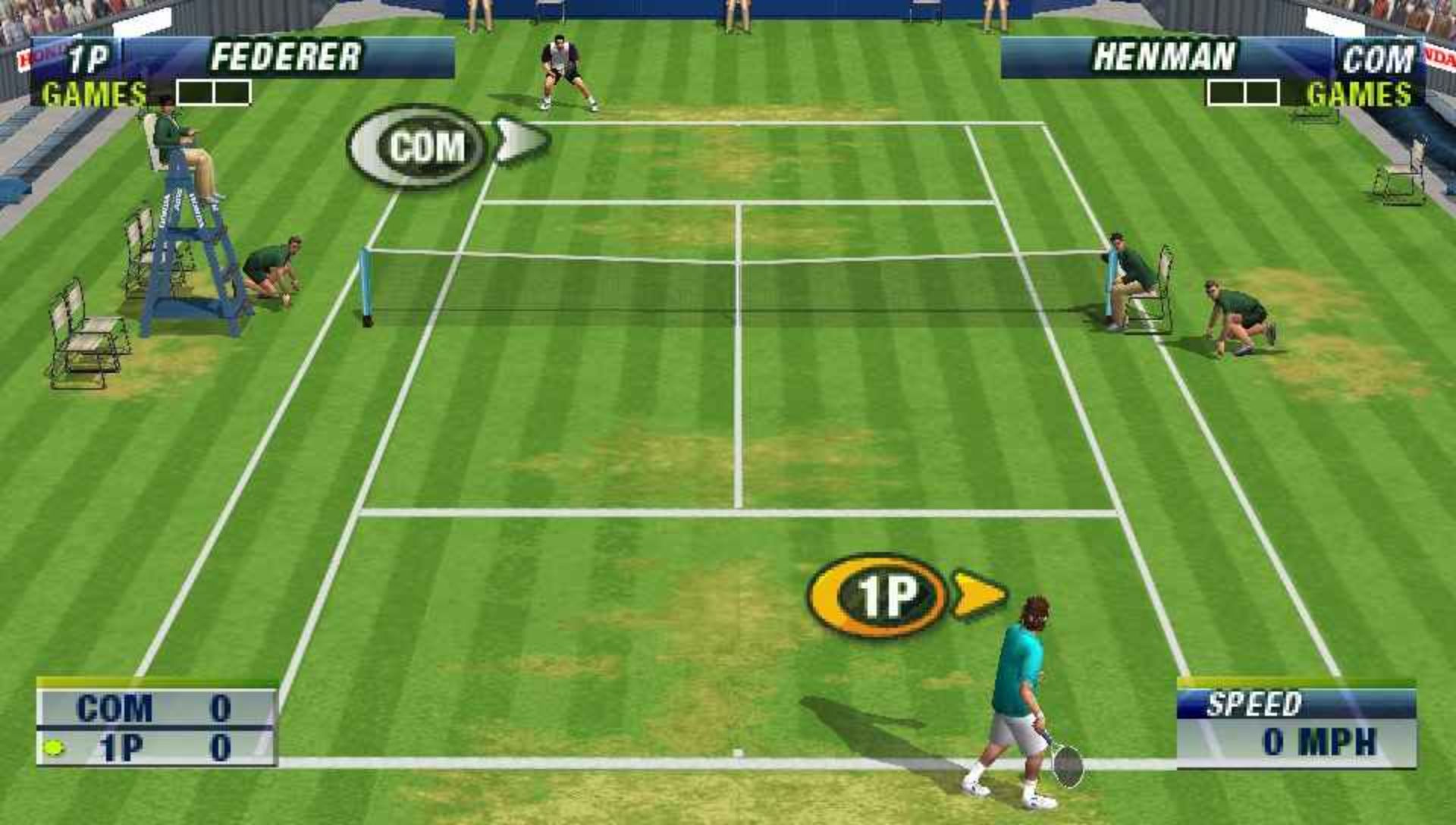 VR网球PSP游戏截图第4张