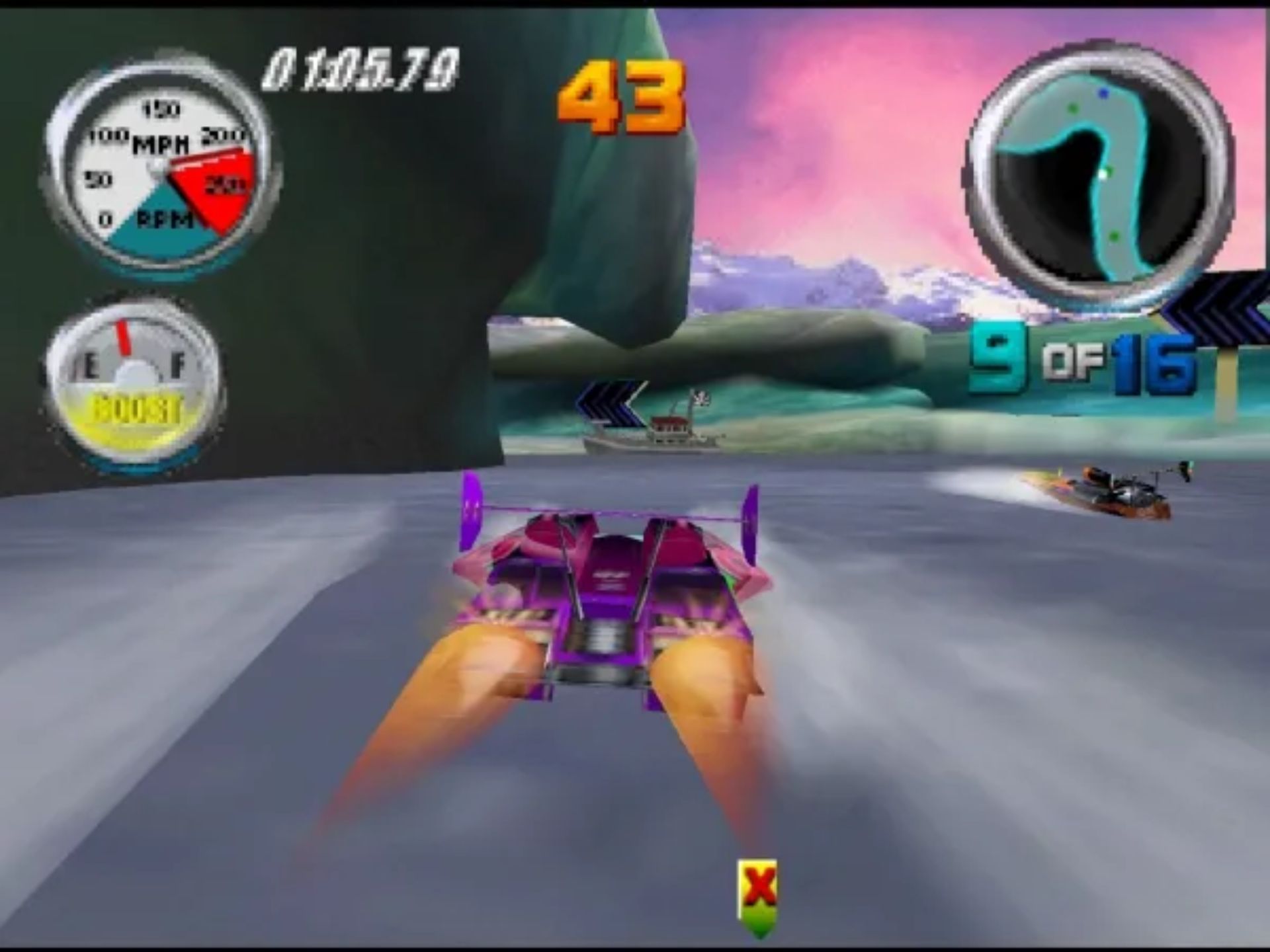 雷霆快艇 (Hydro Thunder)N64游戏截图第18张